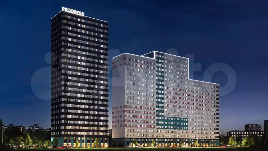 Квартира-студия, 21,6 м, 6/22 эт. - Фото 0