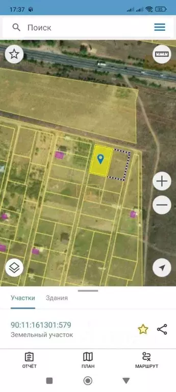 Участок в Крым, Сакский район, с. Орехово  (10.0 сот.) - Фото 1