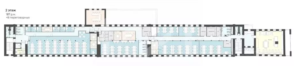 Офис в Москва ул. Тимура Фрунзе, 11С13 (1000 м) - Фото 2