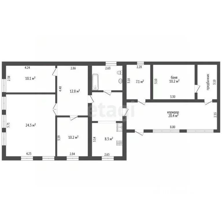 Дом в Тюменская область, Тюмень Казарово мкр, ул. Малая Заречная (83 ... - Фото 2