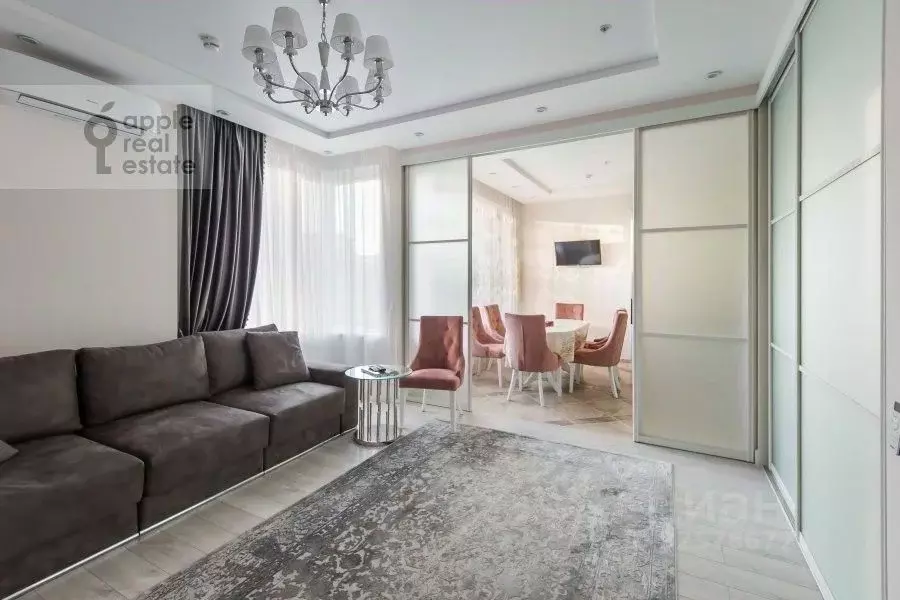 3-к кв. Москва пер. Докучаев, 2 (95.0 м) - Фото 1