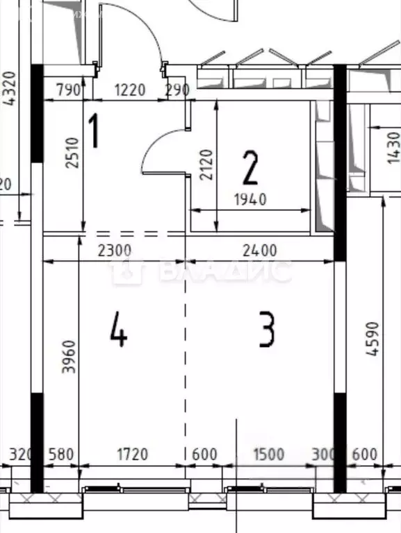 Квартира-студия: Москва, улица Крузенштерна, 9 (28.6 м) - Фото 1