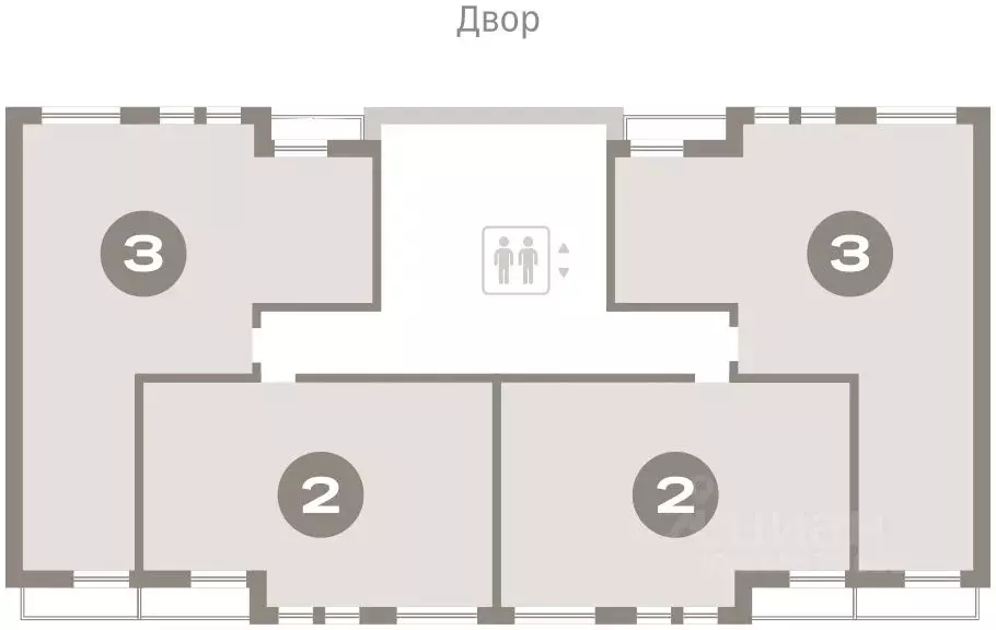 2-к кв. Тюменская область, Тюмень ул. Республики, 203к1 (60.2 м) - Фото 1