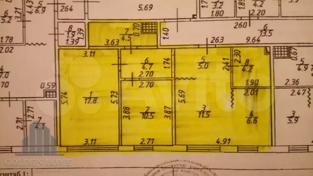 3-к. квартира, 65 м, 2/10 эт. - Фото 0