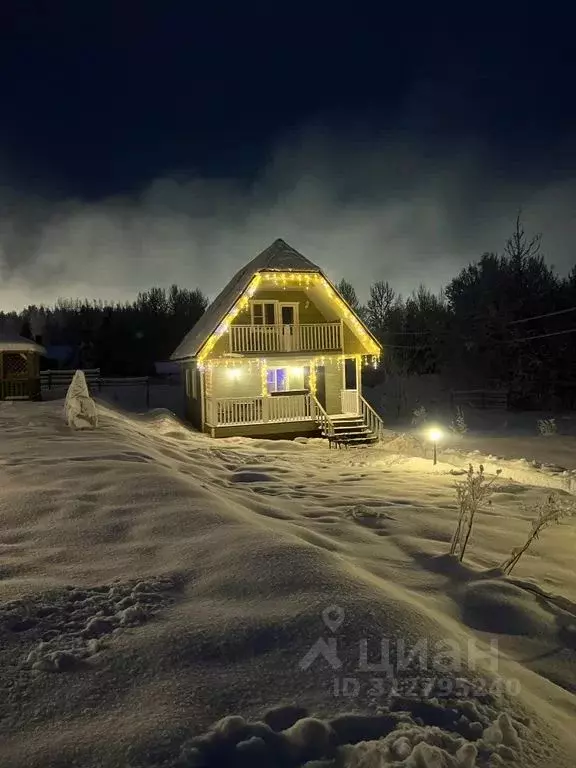 Дом в Ленинградская область, Приозерский район, Красноозерное с/пос, ... - Фото 1