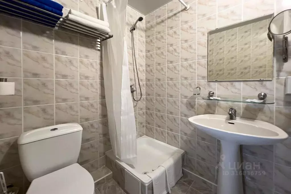 Комната Краснодарский край, Анапа Таманская ул., 24Б (25.0 м) - Фото 1