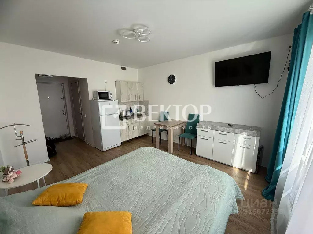 Студия Ярославская область, Ярославль ул. Лескова, 44 (22.0 м) - Фото 1