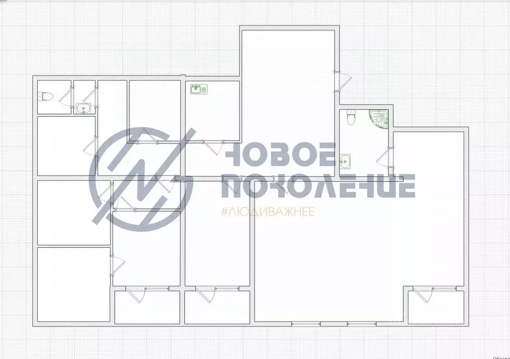 Офис в Омская область, Омск ул. Фрунзе, 1к3 (185 м) - Фото 2