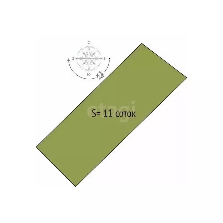 Участок в Брянская область, Брянский район, Новодарковичское с/пос, д. ... - Фото 2