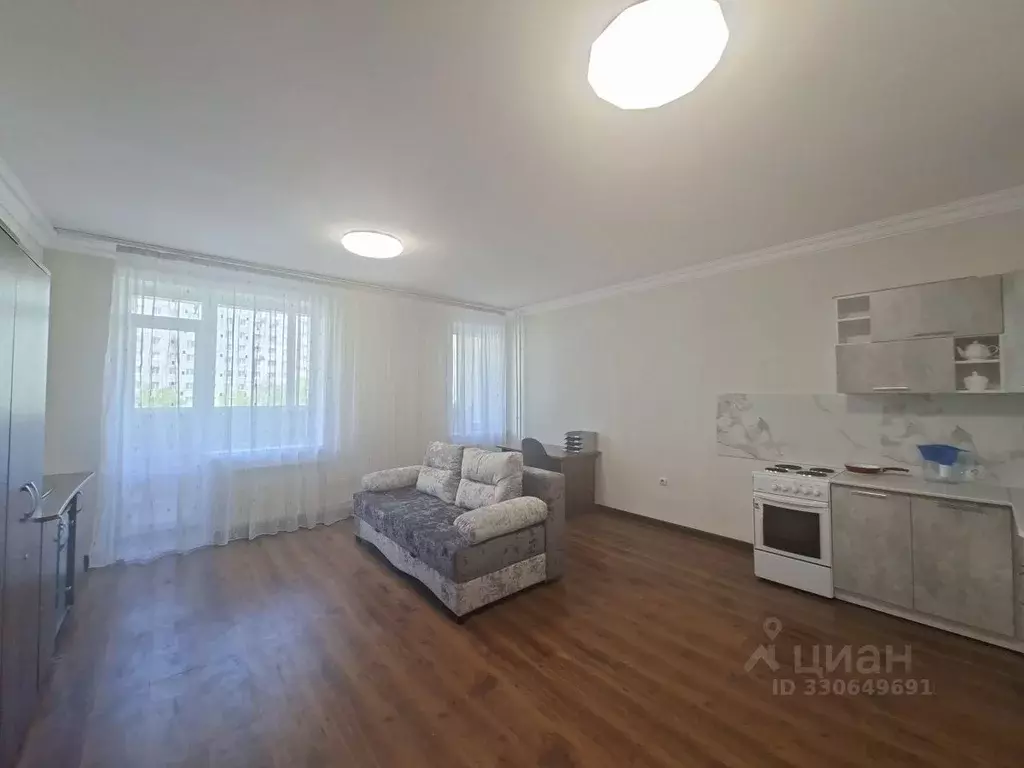 Студия Омская область, Омск ул. Малиновского, 12к5 (39.0 м) - Фото 1