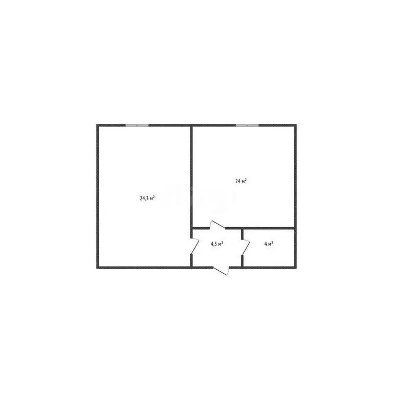 1-комнатная квартира: Махачкала, Магарамкентская улица, 40 (56.8 м) - Фото 1
