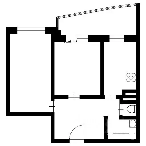 2-к кв. Санкт-Петербург Мебельная ул., 35к2 (60.0 м) - Фото 2
