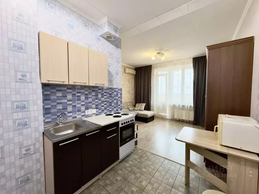 Студия Ростовская область, Ростов-на-Дону ул. Еременко, 97/29 (27.0 м) - Фото 2