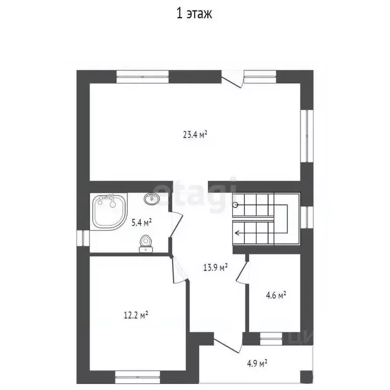 Дом в Ростовская область, Ростов-на-Дону пер. Гнесина (130 м) - Фото 1