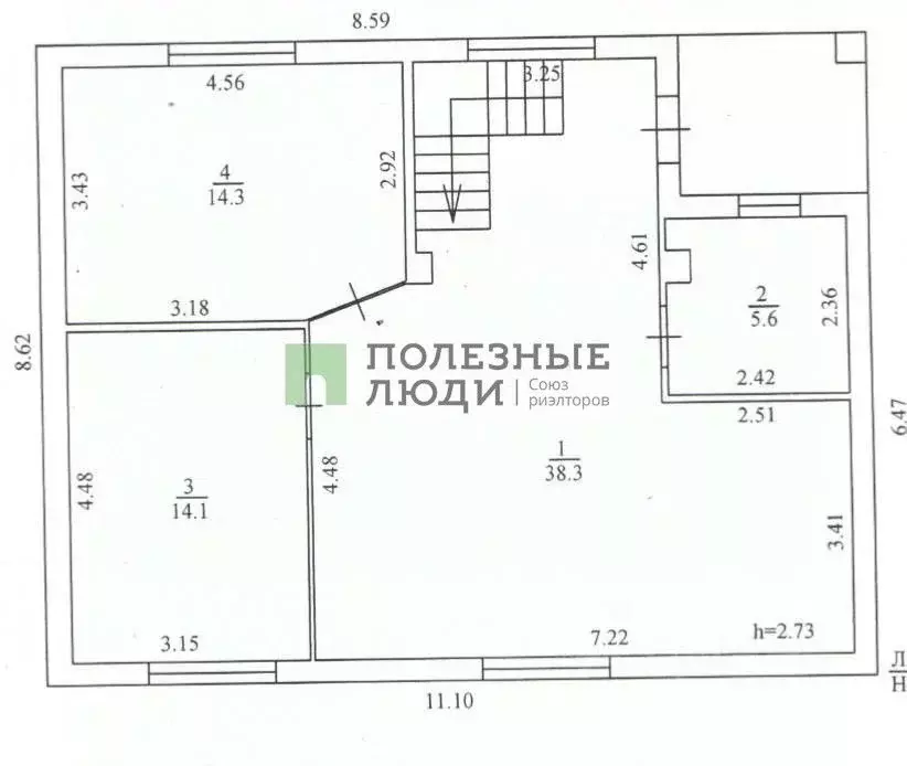 Дом в Башкортостан, Уфимский район, Кирилловский сельсовет, д. ... - Фото 1