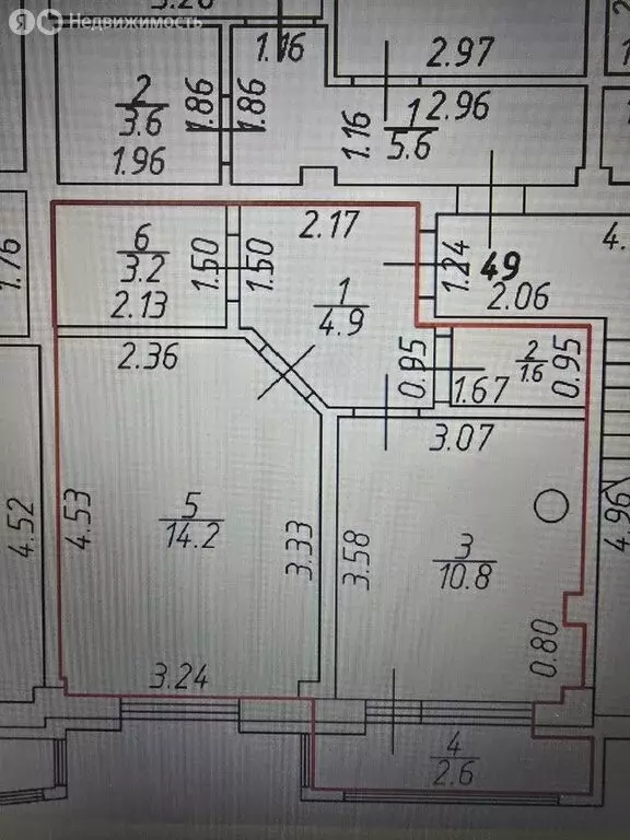 1-комнатная квартира: Ессентуки, улица Пушкина, 8А (37.5 м) - Фото 2