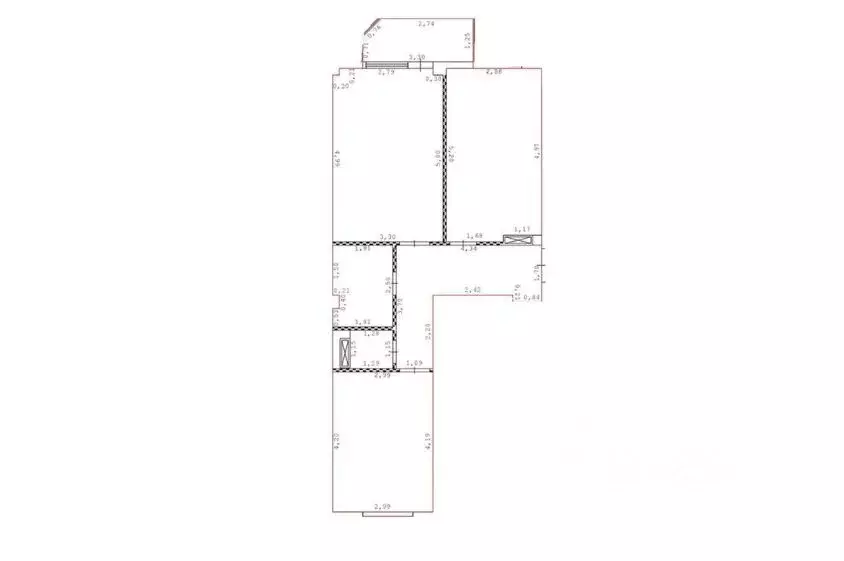 2-к кв. Севастополь ул. Павла Корчагина, 23 (62.0 м) - Фото 1