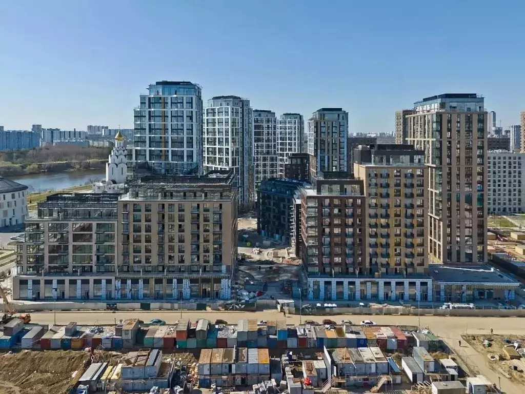 2-к кв. Москва Вивальди кв-л, Клубный Город на Реке Примавера жилой ... - Фото 1
