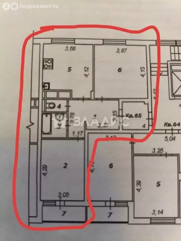 2-комнатная квартира: посёлок Дубовое, Чудесная улица, 1 (56 м) - Фото 1