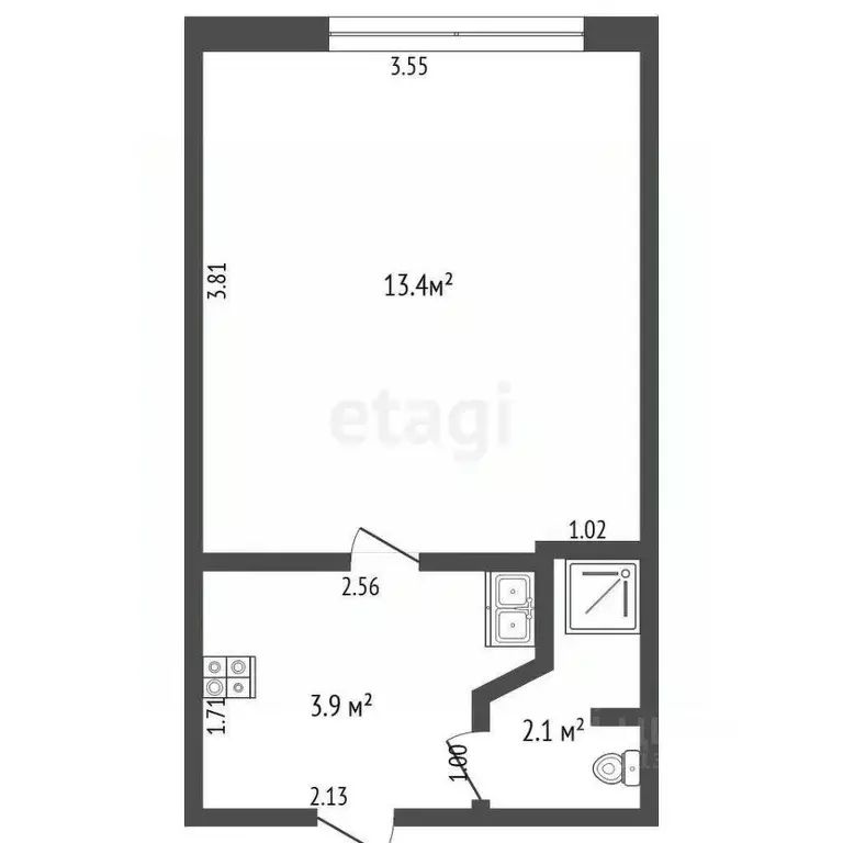 Студия Марий Эл, Йошкар-Ола ул. Кремлевская, 26 (19.4 м) - Фото 2
