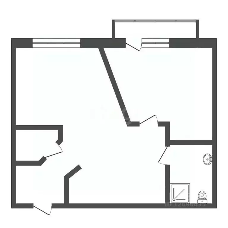 1-к кв. Москва ул. 1-я Машиностроения, 10 (54.0 м) - Фото 2