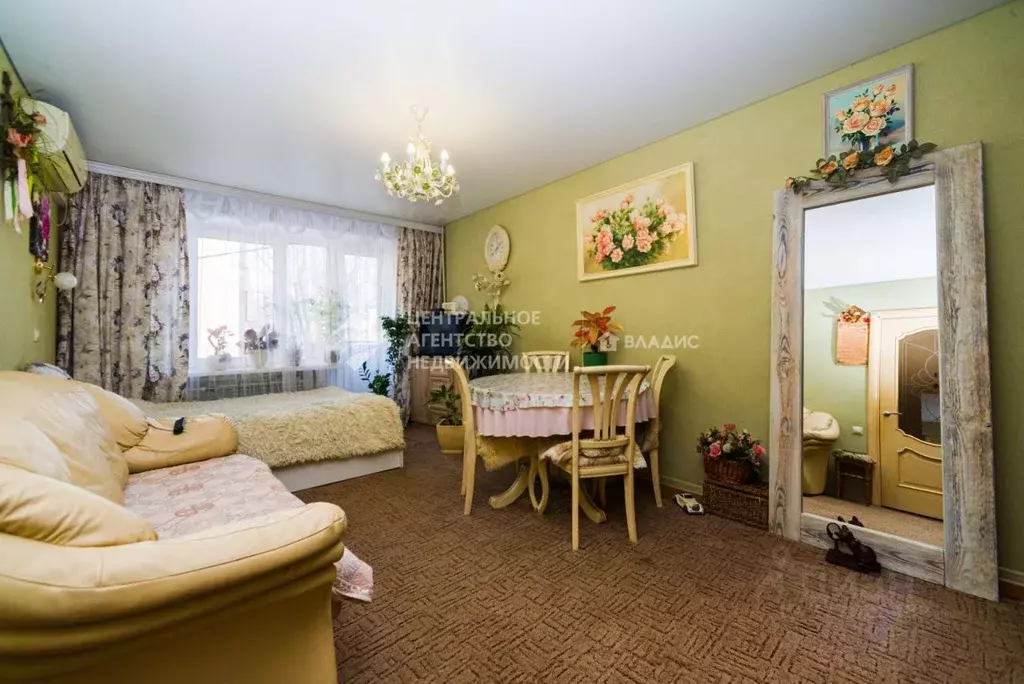 1-к кв. Рязанская область, Рязань ул. Стройкова, 30 (30.6 м) - Фото 0