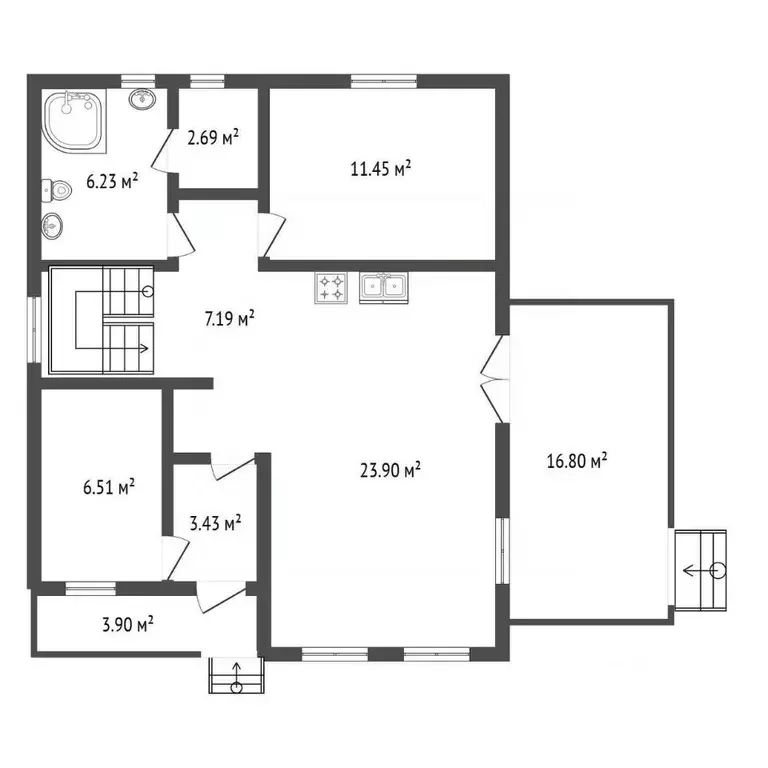 Дом в Ленинградская область, Тосненский район, Федоровское городское ... - Фото 2