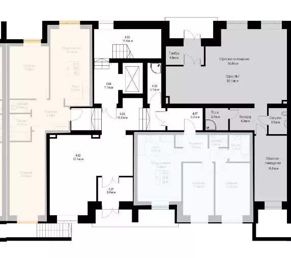 2-к кв. Татарстан, Альметьевск  (70.3 м) - Фото 2