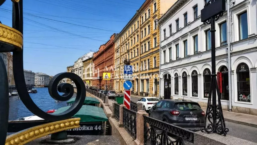 1-к кв. Санкт-Петербург наб. Реки Мойки, 42 (30.2 м) - Фото 0