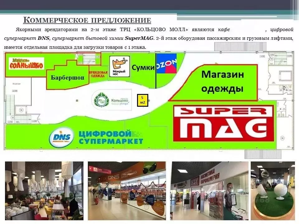 Торговая площадь в Новосибирская область, Кольцово рп просп. Академика ... - Фото 0