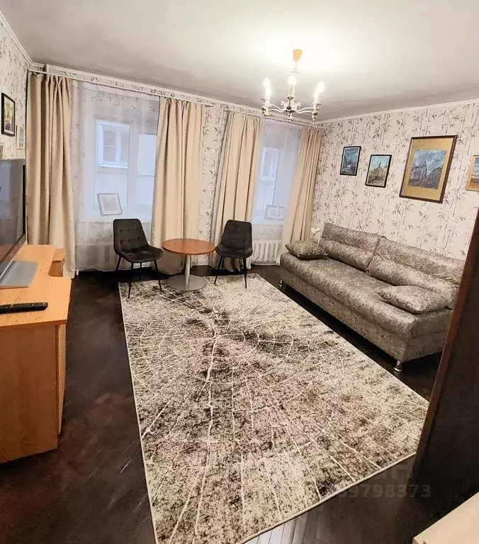 2-к кв. Санкт-Петербург наб. Лейтенанта Шмидта, 13 (60.0 м) - Фото 0