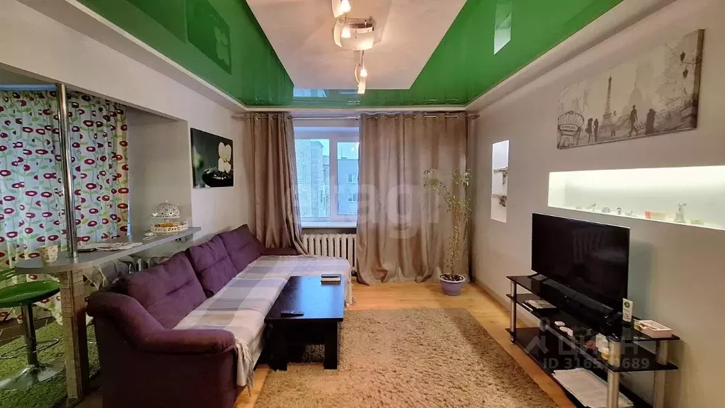 3-к кв. Смоленская область, Смоленск Южный мкр, 35 (74.4 м) - Фото 1