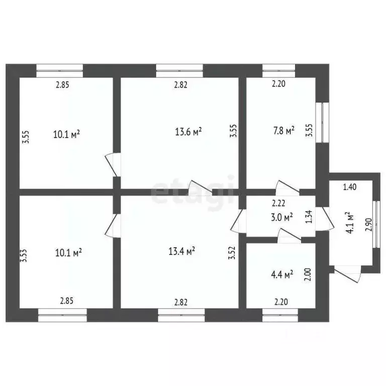 Дом в Крым, Кировский район, Первомайское с/пос, с. Первомайское ул. ... - Фото 2