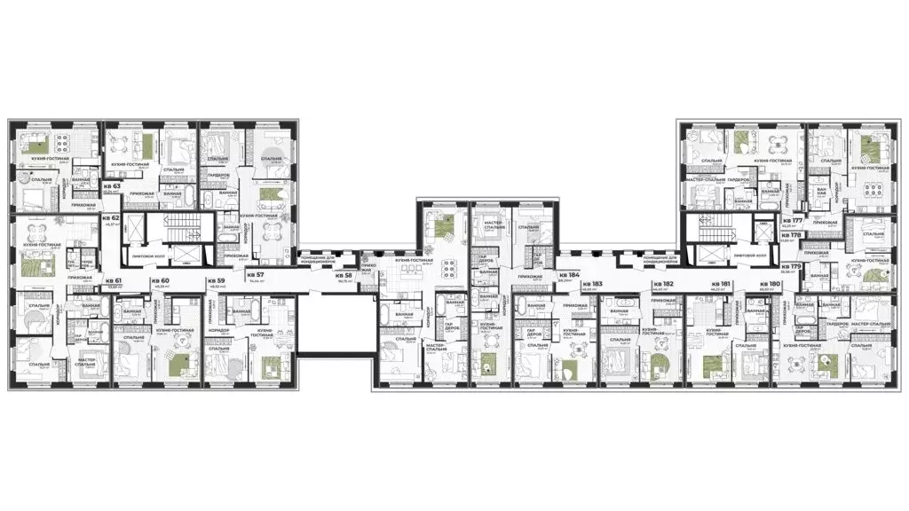 1-комнатная квартира: Самара, Парковый переулок (46.5 м) - Фото 1