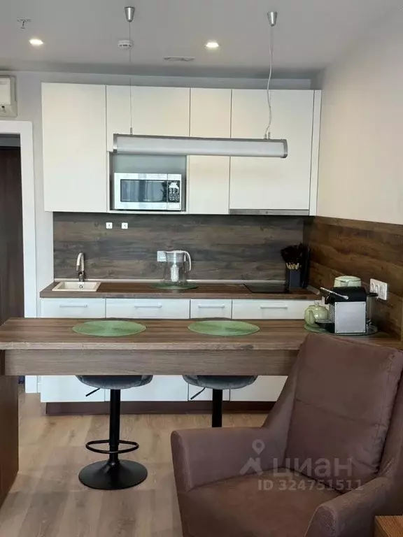 Студия Москва Митинская ул., 16 (27.0 м) - Фото 1