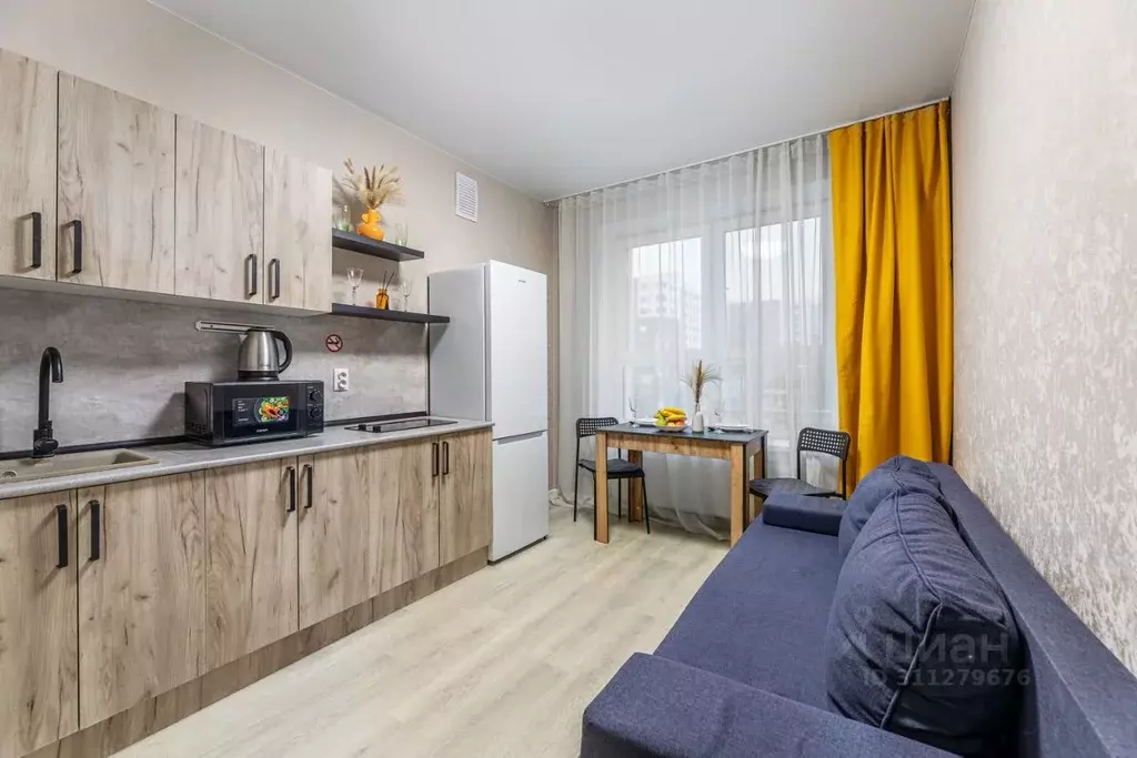 1-к кв. Татарстан, Казань ул. Ярдем, 25 (35.0 м) - Фото 2