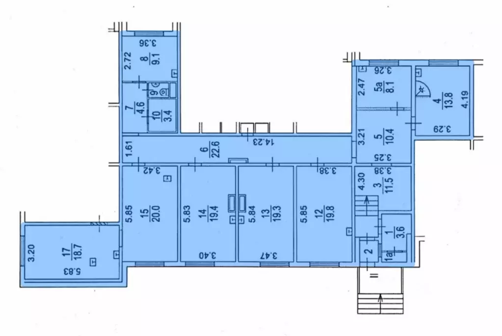 Помещение свободного назначения в Москва ул. Академика Королева, 8К2 ... - Фото 2