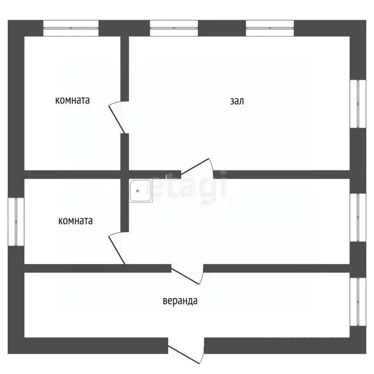 Дом в Кемеровская область, Новокузнецк Байдаевский мкр, ул. ... - Фото 2
