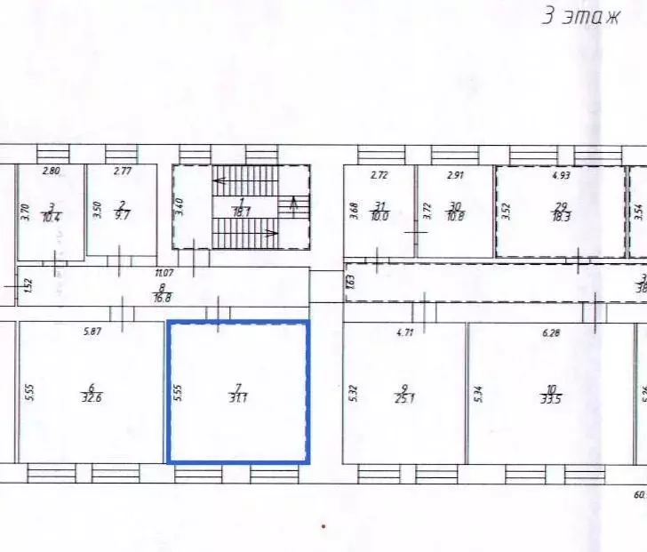 Офис в Омская область, Омск просп. Мира, 4 (25 м) - Фото 0