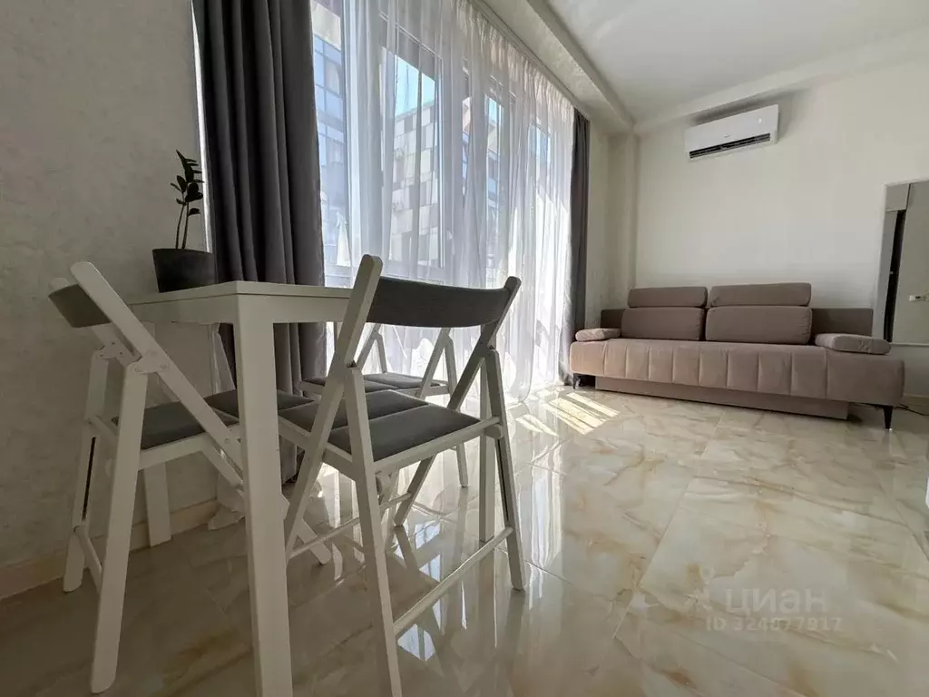 Студия Краснодарский край, Сочи Пятигорская ул., 88/11Б (22.0 м) - Фото 1