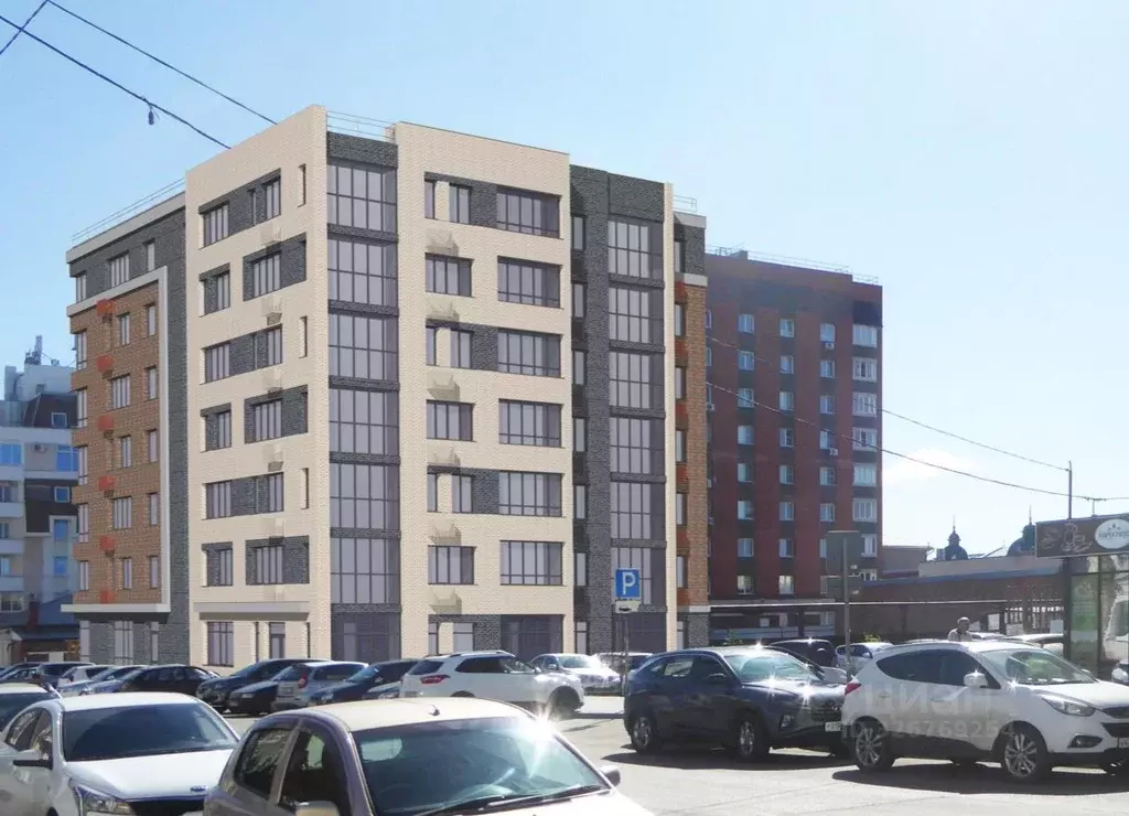 1-к кв. Тамбовская область, Тамбов Державинская ул., 22 (44.7 м) - Фото 1