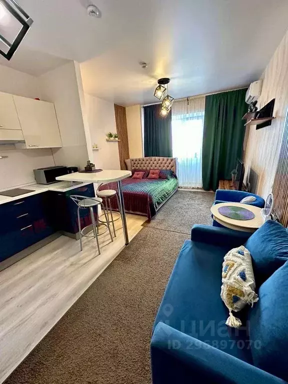 Студия Пермский край, Пермь ул. Куфонина, 10Б (30.0 м) - Фото 1