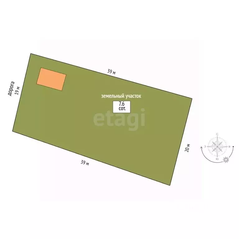 Дом в Тюменская область, Тобольск Колос садовое общество, 35 (65 м) - Фото 2