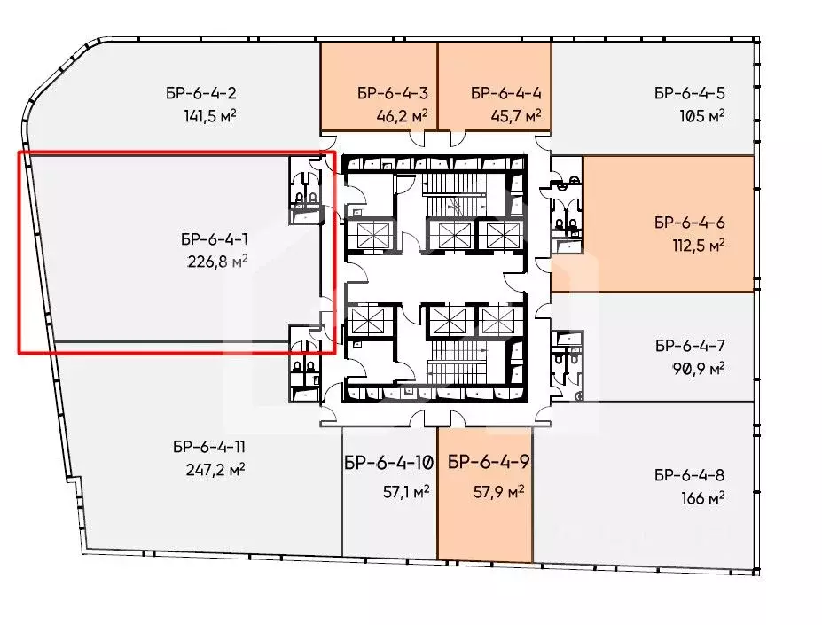 Помещение свободного назначения в Москва Холодильный пер., 3к1 (227 м) - Фото 1