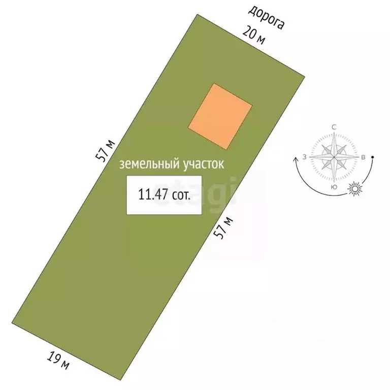 Дом в Владимирская область, Муром ул. Новоселов, 21 (56 м) - Фото 1