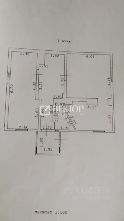 Дом в Ивановская область, Тейково Шестагинская ул., 12 (67 м) - Фото 1