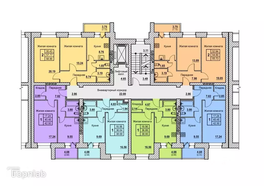 1-к кв. Орловская область, Орел ул. Космонавтов, 15 (42.5 м) - Фото 0