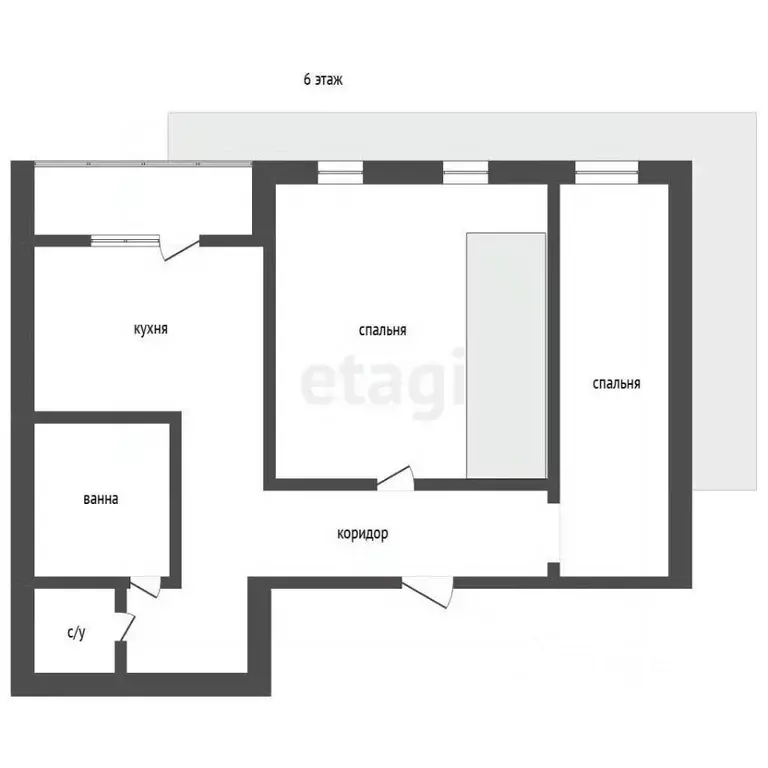 4-к кв. Челябинская область, Троицк Путевая ул., 18А (92.6 м) - Фото 2