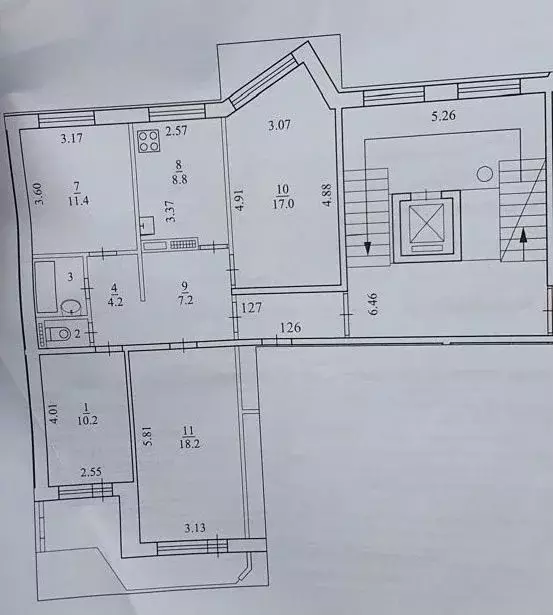 4-к кв. Архангельская область, Архангельск Садовая ул., 50 (81.0 м) - Фото 0