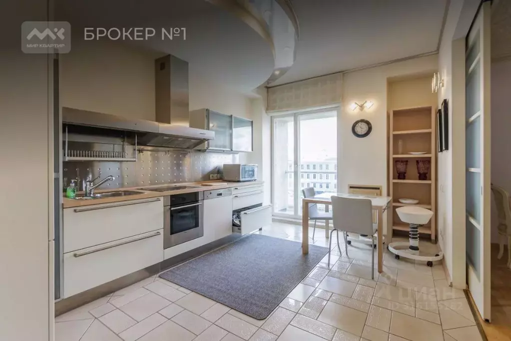 4-к кв. Санкт-Петербург наб. Реки Фонтанки, 1 (144.0 м) - Фото 1